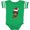 Football Green and White, variant on Inktastic Christmas Dachshund Dog Santa Boys or Girls Baby Bodysuit