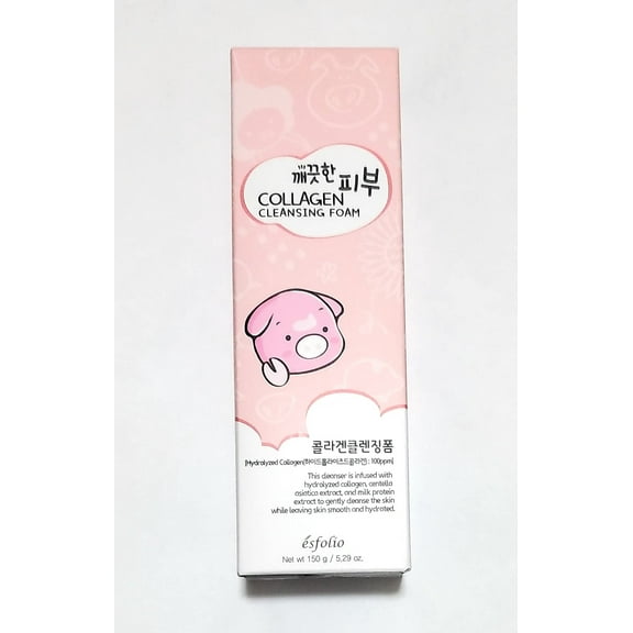 esfolio Esfolio Collagen Cleansing Foam HYZ01 (5.29oz 150g) 5.29 Ounce (Pack of 1)