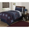 Mainstays Kids Stars And Stripes 5-Piece Bed in a Bag Bedding Set