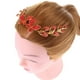 thumbnail image 3 of Accesorios para el cabello con diadema de mariposa de cristal de Gloria Tiara cristalina nupcial de la boda, 3 of 9