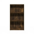 thumbnail image 5 of Furinno Basic 3-Tier Bookcase Storage Shelves, Amber Pine, 5 of 6