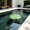 thumbnail image 6 of Dongrere 10 Pcs Artificial Floating Lotus Leaf, Fake Water Lily Pad, Fake Lotus Leaves for Pond Basin Fountain & Patio Water Feature Landscape Decor, 5.1 Inch, 6 of 6
