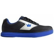 Brunswick Mens Renegade Bowling Shoes- Black/Royal 10.5 M US