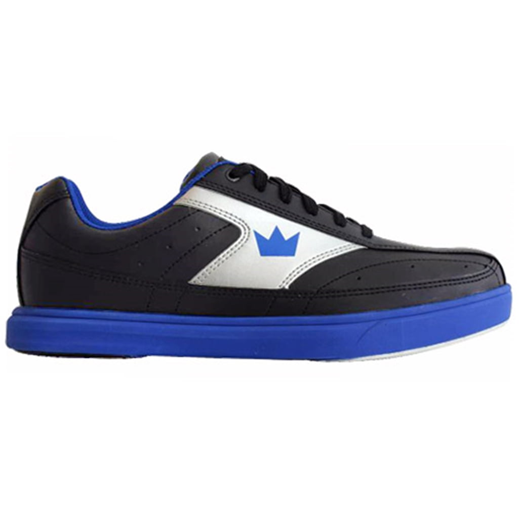 Brunswick Mens Renegade Bowling Shoes- Black/Royal 10.5 M US