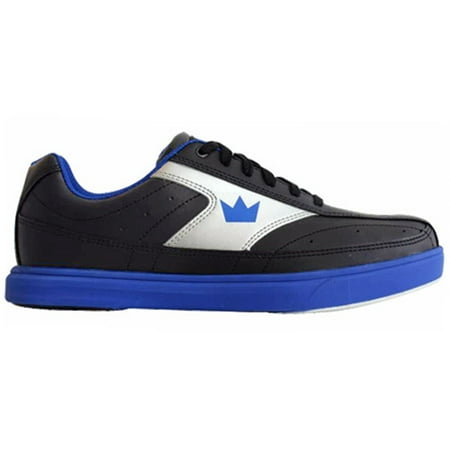 Brunswick Mens Renegade Bowling Shoes- Black/Royal 10 M US