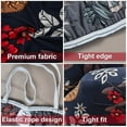 thumbnail image 2 of PENGXIANG Ensemble de 4 Housses de Fauteuil Inclinable Imprimées Housse Extensible pour Canapé Simple et Sofa, 2 of 8