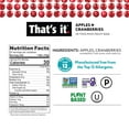thumbnail image 2 of That’s It. Fun Size Fruit Bars Variety Pack(50 Pieces, 10g Each) With Apples + Bananas, Apples + Cranberries, Non-GMO, Paleo and Kosher Friendly, Gluten Free Breakfast Snacks, 2 of 5