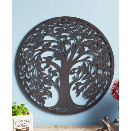 round metal tree dcor dialog displays option button additional opens zoom