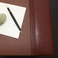 thumbnail image 3 of Mocha Leather 22 x 14 Side-Rail Desk Pad, 3 of 3