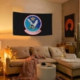 thumbnail image 3 of Fyon US Military Air Force 11th Reconnaissance SQ Flag banner with Grommets Man cave Decor 3x5Feet, 3 of 4
