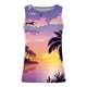 thumbnail image 4 of Tanques para Hombre de Verano Solto Chaleco Impresión Deportivo Cuello Redondo sin Mangas, Top de Verano Casual para Hombres, 4 of 4