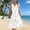 Dresses-308White, variant on Dresses for Women Sleeveless V Neck Empire Waist A-Line Midi Dress Floral Print Button Down Tiered Hem Flowy Casual Party Summer Dresses Spring Dresses