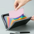 thumbnail image 5 of Necvior 13 Pocket Receipt Coupon Organiser Receipt Wallet Small Expandable File Folder, 5 of 14