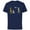 Navy, variant on Star Wars Luke Skywalker Jedi Droids Tauntaun Piñata Funny - Short Sleeve Cotton T-Shirt for Adults - Customized-Black