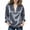 Gray, variant on Women Long Sleeve Satin Collared V Neck Blouse Loose Glossy Soft Fabric Casual Business Work Long Sleeve Tunic Top Gray XXXL