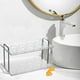 thumbnail image 1 of Estante organizador de encimera de baño de 2 niveles | Estante de Almacenamiento de Tocador Apilable | Plástico transparente | Soporte para maquillaje y cosméticos | Diseño que ahorra espacio, 1 of 6