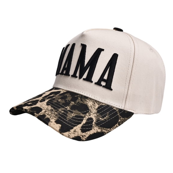 Gsakboxl Masters Hat MAMA Embroidered Two Tone Retro Trucker Hat, Women Adjustable Outdoor Sun Dad Hat for Casual Daily