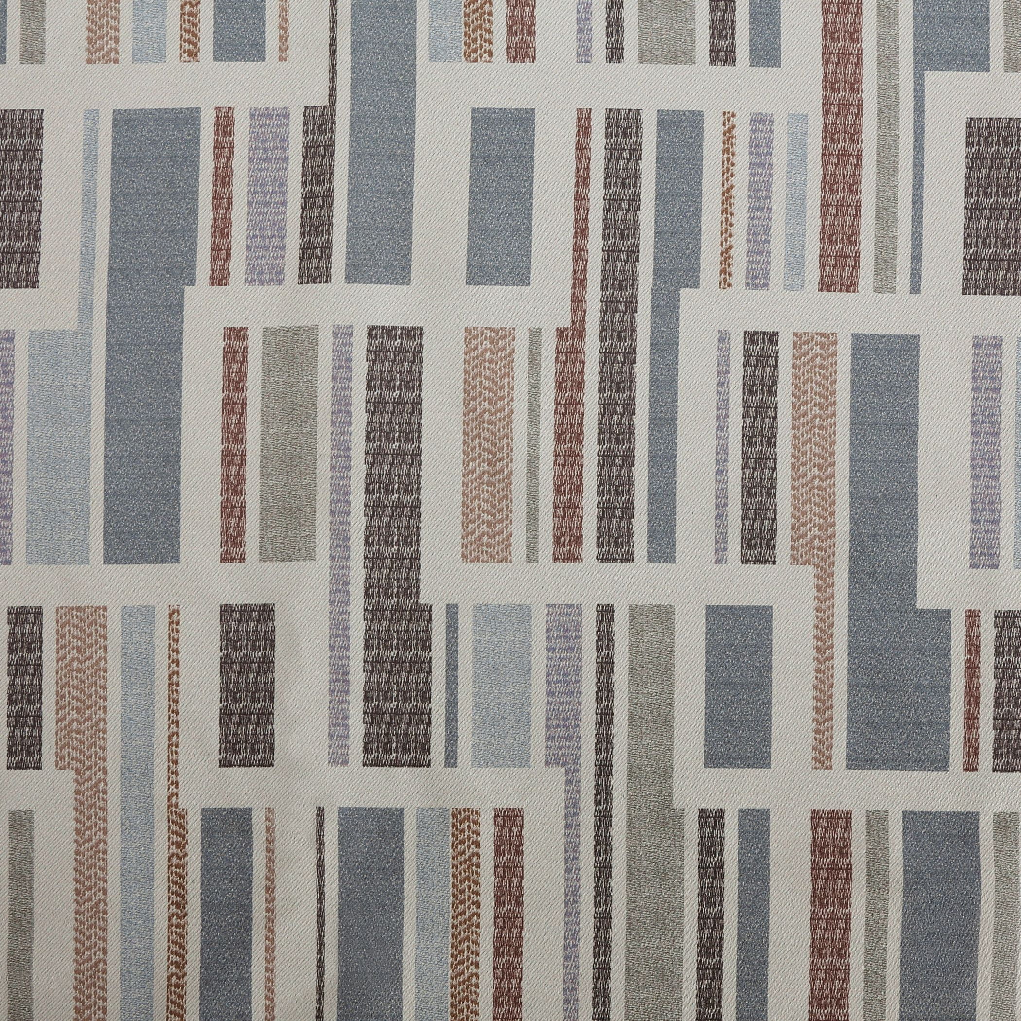 Mainstays Blackout Grommet Single Curtain Panel, Beige Geometric, 1 Panel, 40 in W x 63 in L