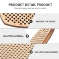 thumbnail image 4 of ORDDIART 5Pcs Cross Stitch Wood Pendant Light Brown for Crafting DIY Projects, 4 of 5