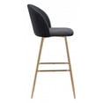 thumbnail image 2 of Banco de Bar Kessa Muebles Cozy Negro, 2 of 5