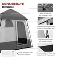 thumbnail image 6 of Outsunny 1-Person Pop-Up Shower Tent with Carry Bag, 6 of 9