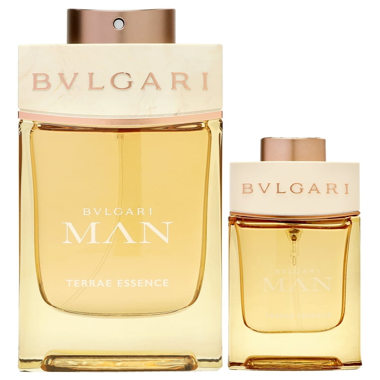 Bvlgari Man Terrae Essence Perfume, 2 Pc Gift Set 3.4oz
