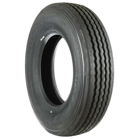 Double Coin RR150 Premium 5-Rib Steer/All-Position Multi-Use Commercial Radial Truck Tire - 285/75R24.5 14