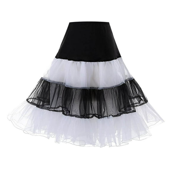 Long Skirts for Women Skirt Adult Dancing High Short High Pleated Waist Skirt Womens Clothes Black L