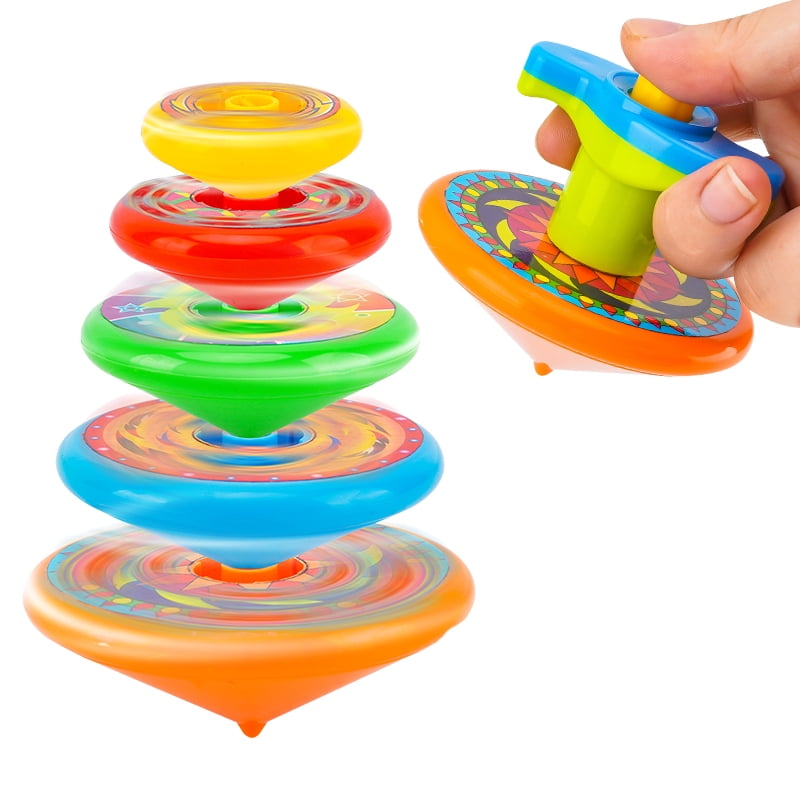 Toma Todo Pirinola White Plastic Traditional Mexican Game