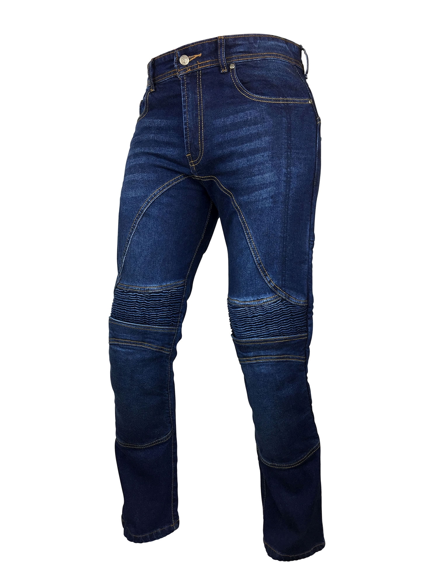 Men Motorcycle Pant RegularFit Aramid Reinforced Jeans Made With DuPont™ Kevlar® 