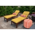 thumbnail image 7 of Casual Cushion Outdoor Chaise Lounge Cushion, Sunbrella Fade & Water Resistant 22.5"W x 74"L, 3.5" thick; Back 22.5"W x 28"L, 3.5" thick, Spectrum Daffodil, 7 of 7