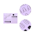 thumbnail image 2 of Acrylic Nail Training Mat Silicone Trainer Sheet for DIY Application Practice, 2 of 8
