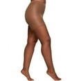 thumbnail image 2 of Berkshire Plus-Size Queen Ultra Sheer Control Top Pantyhose, Sandalfoot Stockings, Utopia, 4411, 2 of 2