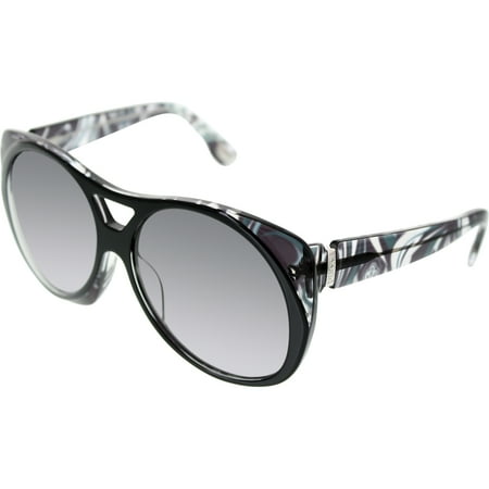 Emilio Pucci Women's EP688S-004-58/15 Black Round Sunglasses