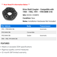 thumbnail image 2 of Drive Shaft Coupler - Compatible with 1984 - 1985, 1991 - 1998 BMW 318i 1992 1993 1994 1995 1996 1997, 2 of 2