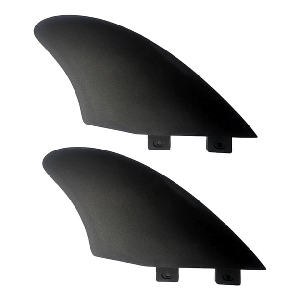 2 piezas de quillas para tabla de surf, repuesto de quilla para tabla de surf, timón de cola de liberación rápida 218mmx118mm