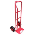 thumbnail image 4 of Sack Truck 600lb With Pneumatic Wheels Red Steel Hand Trolley Stacker Truck, 4 of 4
