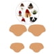 thumbnail image 5 of Pntils autoadhesivas Calcomanía para reparación de talón en espalda Inserción Talón Stick de los pies para zapatos s amarillo Hugo Almohadilla para el talón del zapato de los apretones del talón, 5 of 9