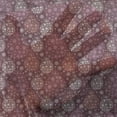 thumbnail image 3 of Winter Tulle Curtains with Rod Pocket, Christmas Baubles Ornamental Details Traditional Holiday, Sheer Drape for Wedding Party 2 Panels, 7 Sizes, Pale Orange Dried Rose, by Ambesonne, 3 of 3