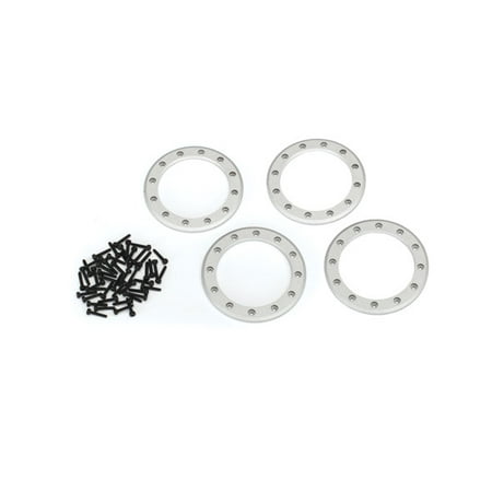 2.2 Rock Beadlock Ring - Beadlock rings, satin (2.2') (aluminum)(4)/ 2x10 CS (48)