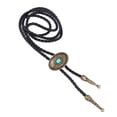 thumbnail image 4 of Collar de Turquesa Yinane Vintage Unisex Gargantilla Vaquero Occidental Joyería para Hombre, 4 of 8