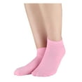 thumbnail image 3 of INSPIRE CHIC Women's Ankle High Elastic Cuff Low Cut Athletic Socks Youth shoe 6-8/Age 10-13 Pink, 3 of 6