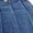 Dark Blue, variant on Women's Casual Solid Color Denim Pleated Skirt, Light Blue - (L)
