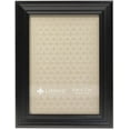 thumbnail image 1 of Lawrence Frames Black 5x7 Classic Detailed Picture Frame, 1 of 3