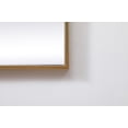 thumbnail image 7 of Metal Frame Square Mirror 30 inch in Brass, 7 of 7