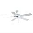thumbnail image 2 of Boston Harbor 52-CASA-ES-EN-WH Celing Fan Without Kit, White, 2 of 2