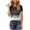 Black, variant on Fesfesfes Women Shirts And Blouses Women Summer Sexy Print Regular Round Neck Short Sleeve Women Short Sleeves Top Gym Tops for Women 12(XXL)