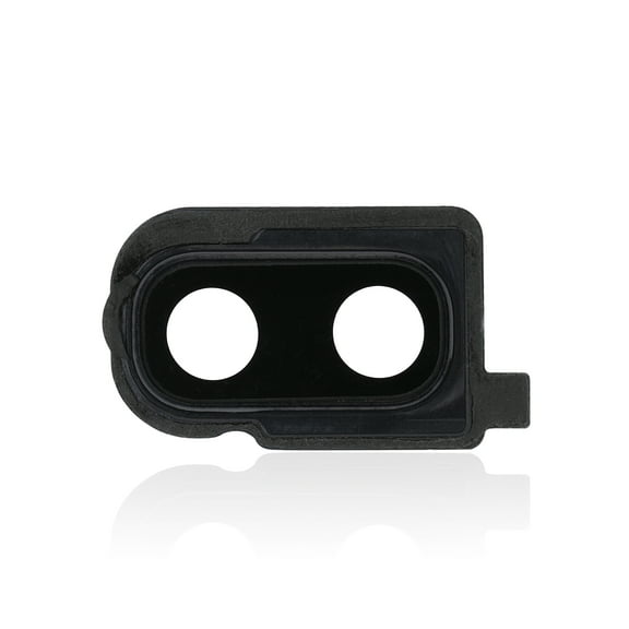 Replacement Back Camera Lens With Bracket / Bezel Compatible For Samsung Galaxy Z Flip (F700) (Black)