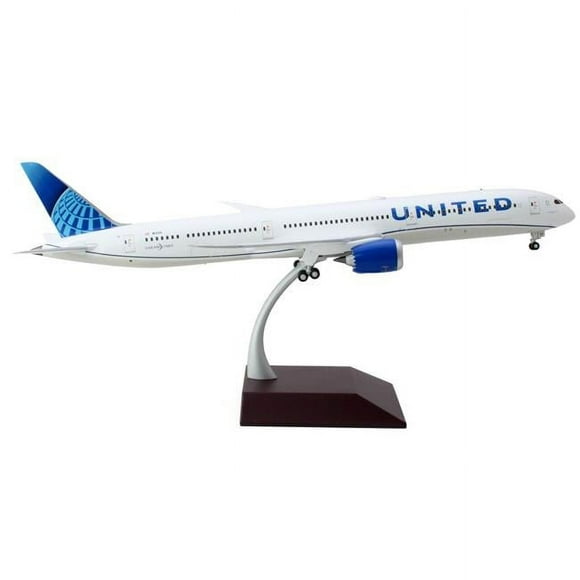 GeminiJets G2UAL1259 1 to 200 Scale Boeing 787-10 Commercial Aircraft United Airlines White with Blue Tail Gemini 200 Series Diecast Model Airplane