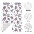 thumbnail image 5 of Naloa Tribal Style Turtle Baby Car Seat Cover, Breathable Baby Carrier Cover, Multiuse Baby Carrier Cover & Nursing Breastfeeding Cover, 5 of 5
